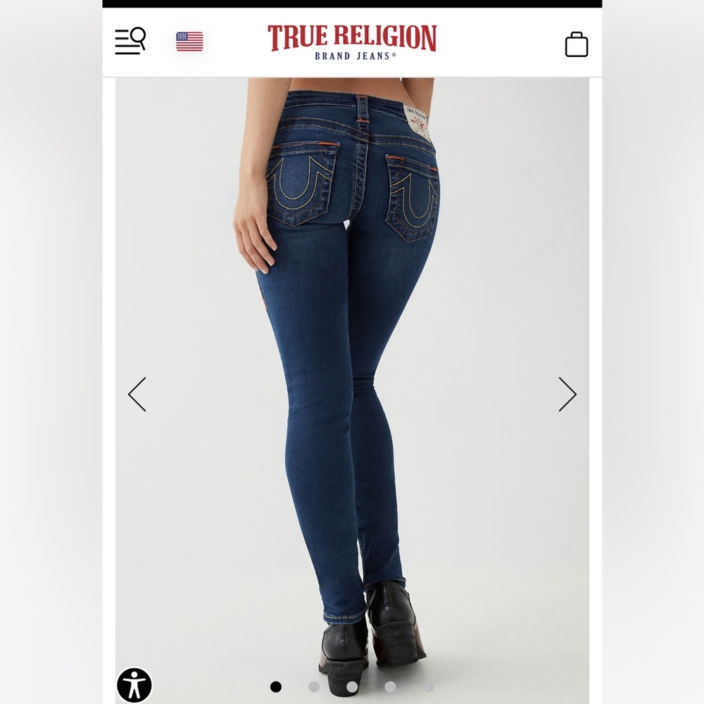 STELLA SKINNY JEAN BY 🔹TRUE RELIGION 🔹